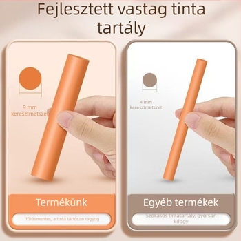 Morning Light AHMV7602 Műanyag ferde hegyezésű glitter marker Toll, 6 db/csomag; boxos csomagolás; nem törölhető; egyoldalas; diákoknak