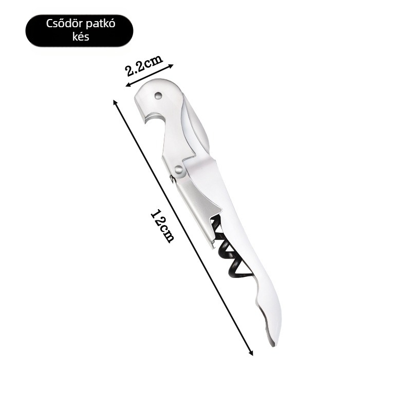 Borfelnyitó csikóhal formájú multifunkciós kés (anyag: kevert; stílus: modern-minimalista; kiadás: 2013 tavasza; csomagolás: egyes)