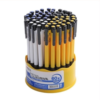 M&G Morning Light nyomógombos, visszahúzható golyóstoll – olaj-alapú tinta, 0.7 mm hegy