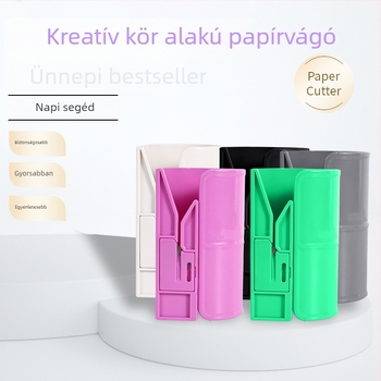 Channel formed Papírvágó műanyag házzal, cserélhető pengével