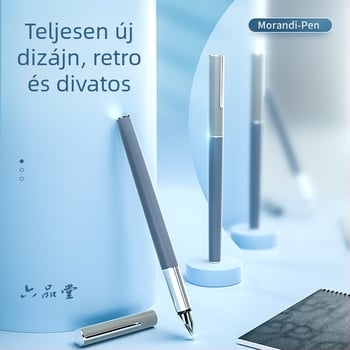 Morandi diák toll pontos írásállású, cserélhető tintatartállyal, felnőtteknek szóló gyakorlat és aláírás