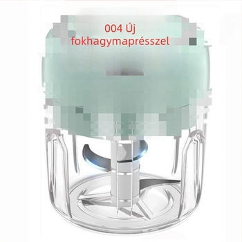 Vezeték nélküli mini fokhagymaprítő 3 pengével, 3 fokozat, kapacitás <1 L, max. 10 000 rpm, ≤36 V