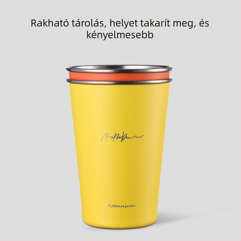 Rongtai sörös pohár, 301–400 ml kapacitás, egymásra rakható, egyenes falú pohár közvetlen kiszolgálásra, logónyomás elérhető, 2024-ben jelent meg