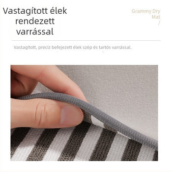 Konyhai mikroszálas szárító pad, négyzetes alak, Nordic stílus, prémium minőség
