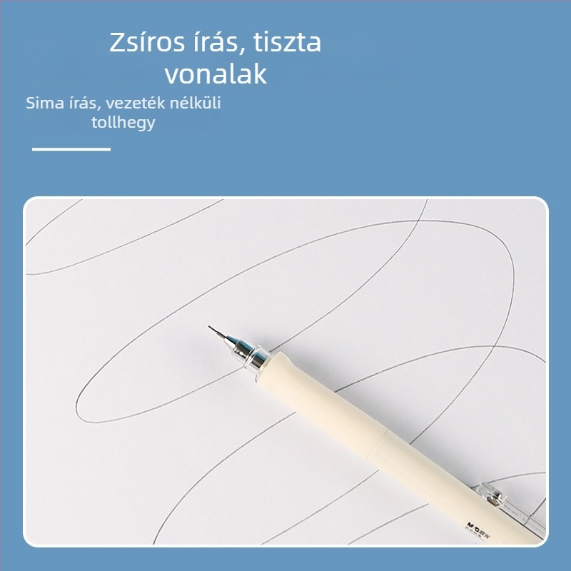 Morning Light mechanikus ceruza védőéllel általános iskolások számára – Modell K0201, műanyag burkolat, Márka M&G