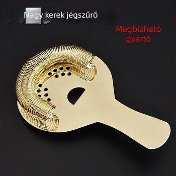 Rozsdamentes acél koktéljégszűrő (304) a HJD-től | Új kínai stílus, 2019-es bevezetés, Egyszemélyes csomagolás