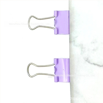 Hosszú farkú csipesz dovetail dizájn, fémszerkezet, irodai papírklipsz