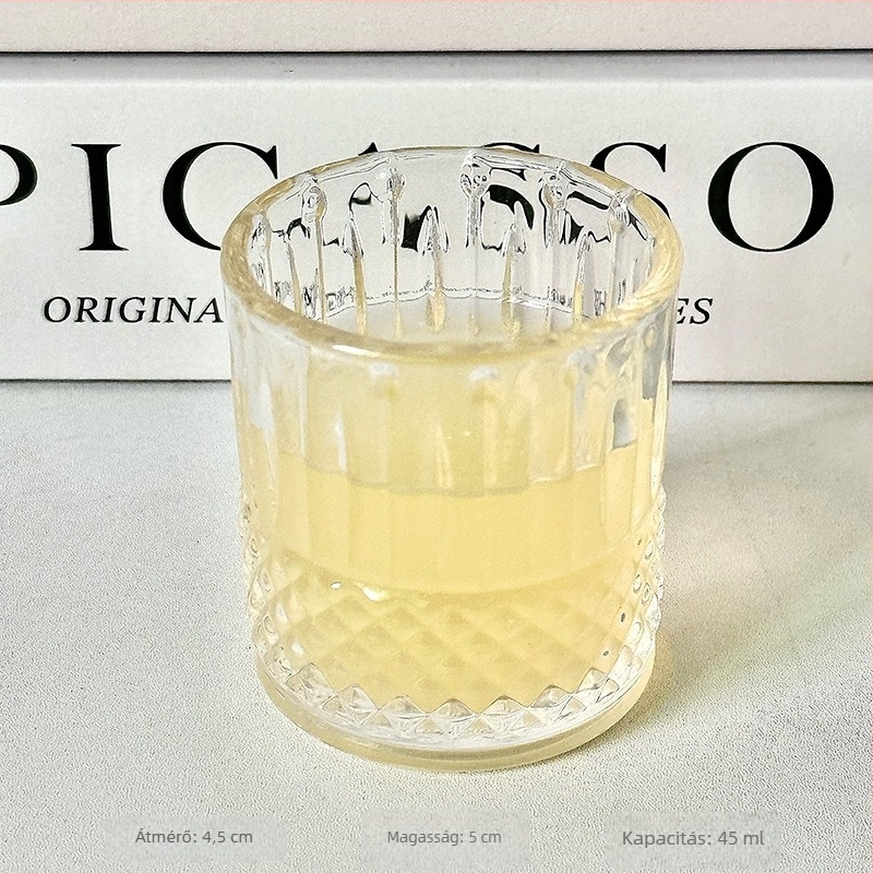 Two bars szeszes italt pohár, üveg, kapacitás 1–100 ml, modern egyszerű stílus, egyedi csomagolás