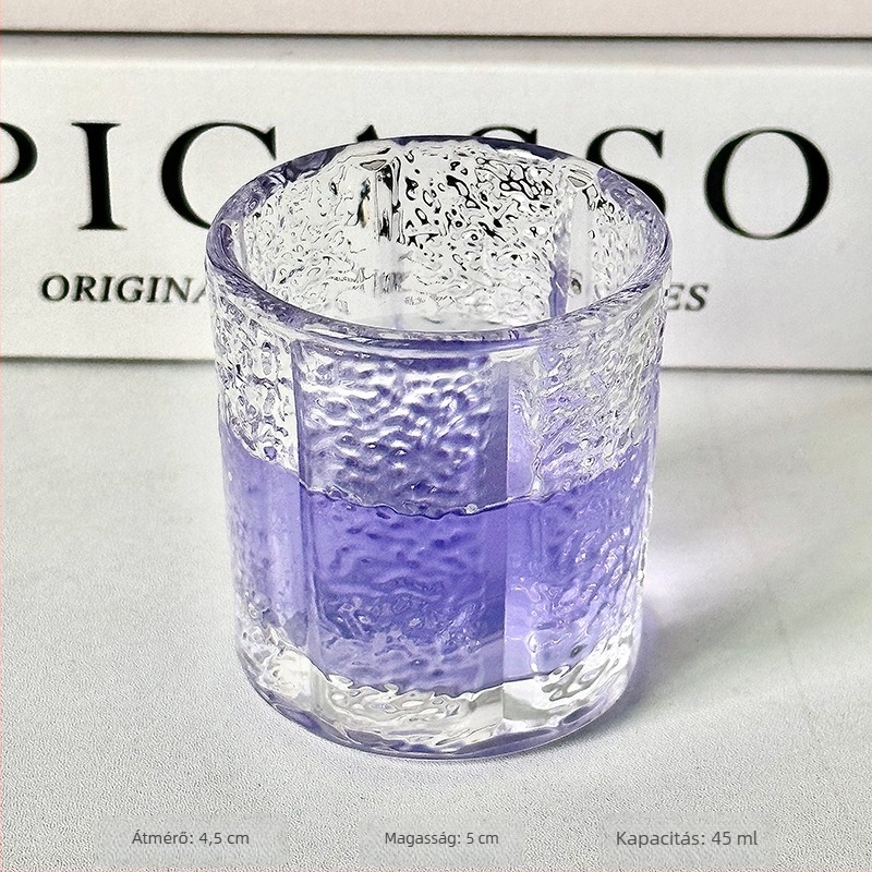 Two bars szeszes italt pohár, üveg, kapacitás 1–100 ml, modern egyszerű stílus, egyedi csomagolás