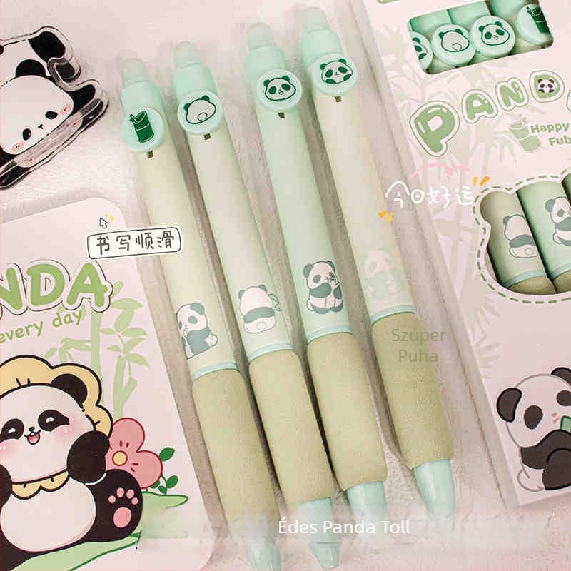 Rajzfilm termikus törölhető toll általános iskolásoknak – MOYL Cartoon sorozat, műanyag ház, rozsdamentes acél heg, törölhető