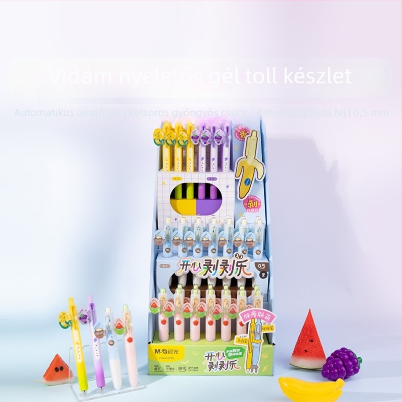 Morning Light ST Toll – műanyag test, dobozos csomagolás, kattintásos zárás, nem törölhető tinta