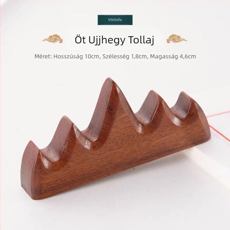 Sárkány formájú tolltartó Zhao Bizhuang, anyaga catalpa mahagóni, modell 3425423, logó nyomtatva, testreszabás nélkül, nem importált