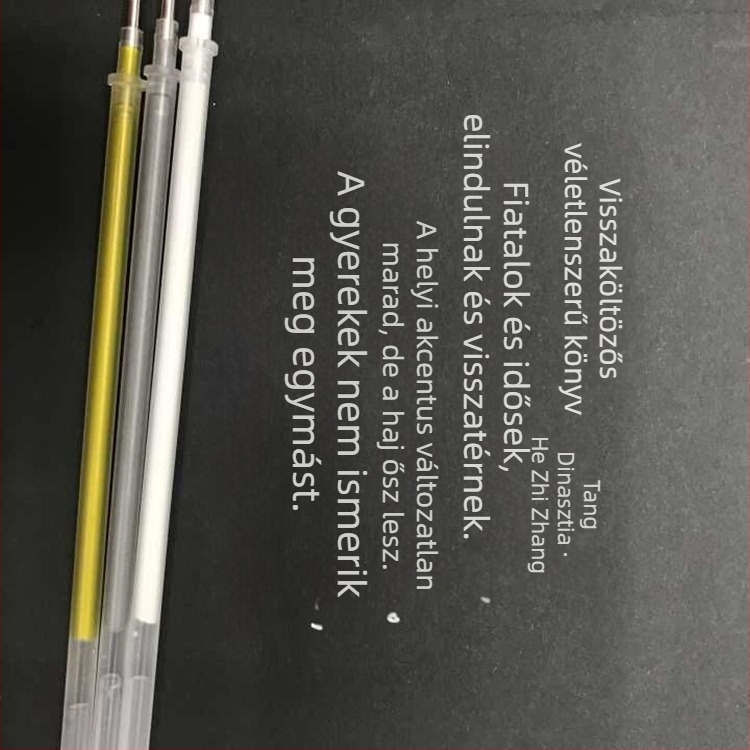 Jinsheng tollbetét, modell 666, 0,7 mm vonalvastagság, 100 db/csomag