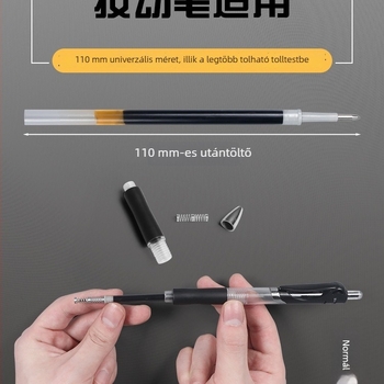 K35 neutrális golyóstoll utántöltő, nyomógombos típus, 0,3 mm vonalvastagság, 100 db