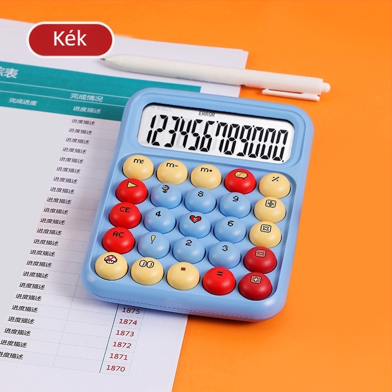 RZ.8017 12 számjegyű HIPS kalkulátor, akkumulátorral működő, hangfunkcióval