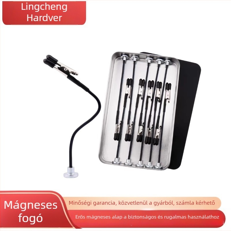 Modellező színező csipesz (Fém; Erős harapási erő; Gyártó: Lingcheng hardware)