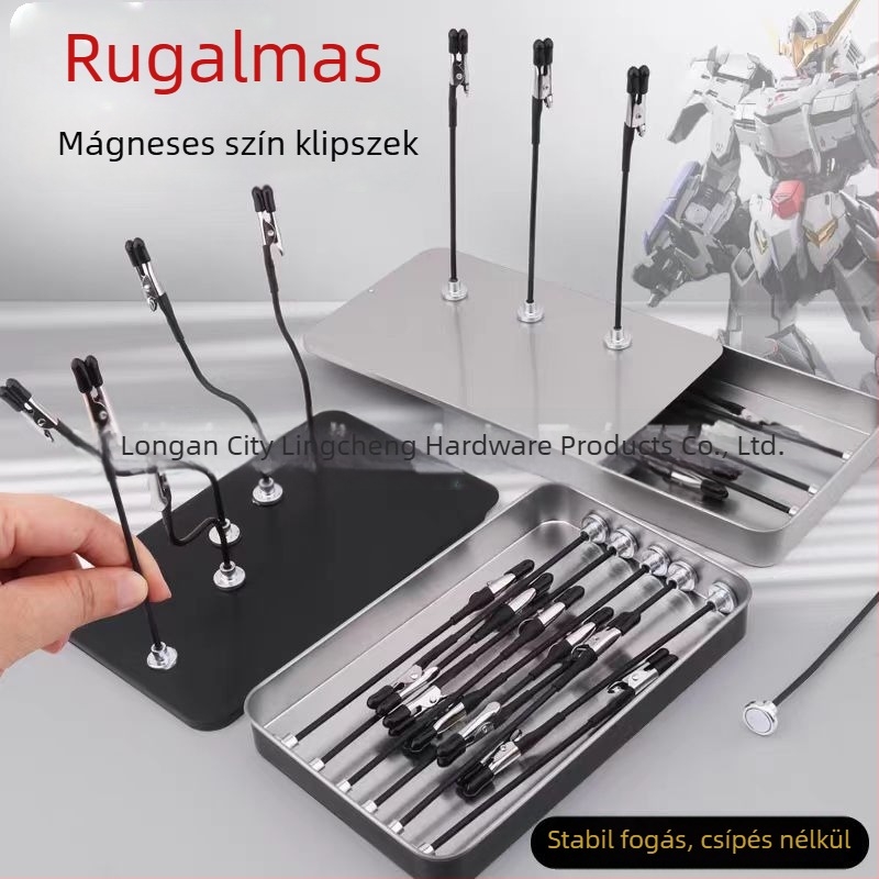 Modellező színező csipesz (Fém; Erős harapási erő; Gyártó: Lingcheng hardware)