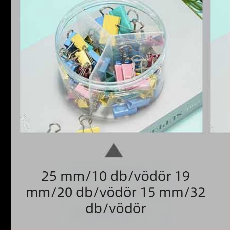 Shengqi színes Morandi színű dossziéklip készlet hosszú farkú dizájnnal, 3/4/5 és 4/5/6