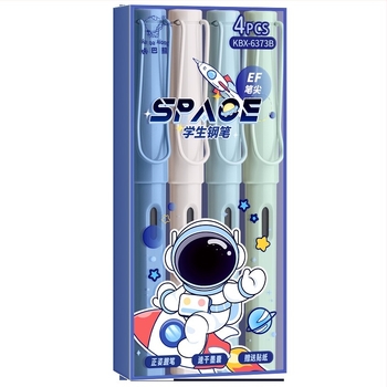 Kaba Bear Kapy háromszög alakú kalligráfia toll cserélhető tintazsákkal, modell KBX-6373, harmadik osztályos tanulóknak