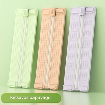 4 az 1-ben papírvágó, kétirányú vágás, műanyag kivitel, maximális vágási méret A4, márka No Worries