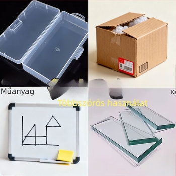 Fehér táblára való marker Leilei Stationery, Modell 0415-9, Chunle CL-588, Műanyag ház, Vonalvastagság 3 mm, Dobozos csomagolás