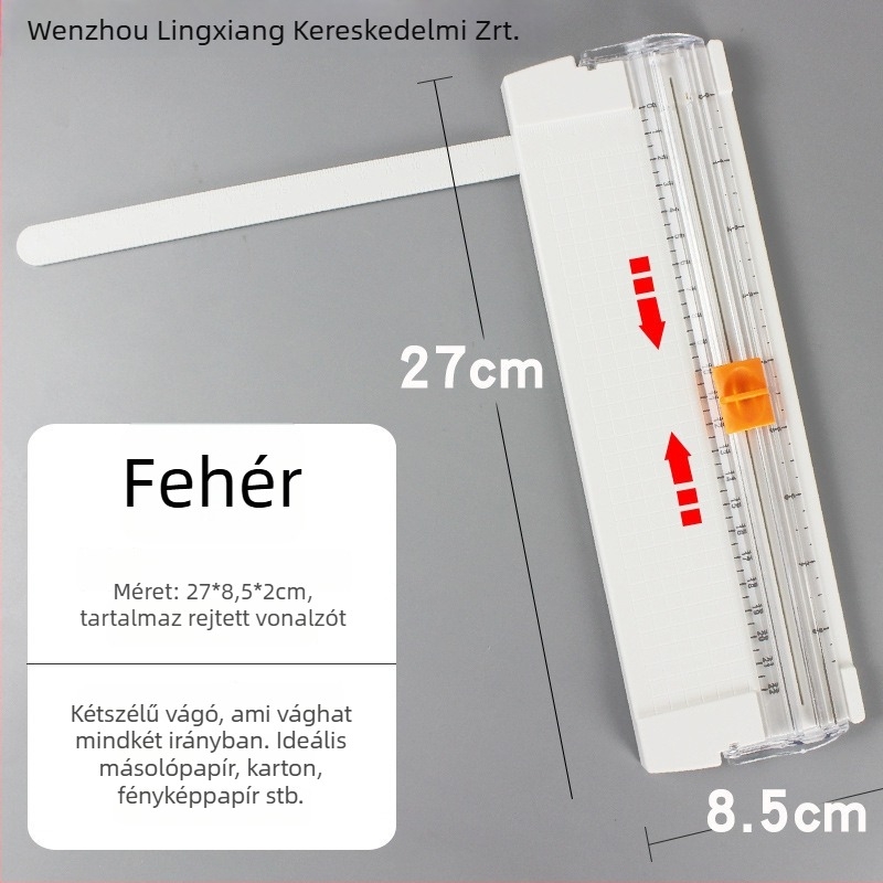 Lingxiang diák origami papírvágó — többfunkciós műanyag test, modell 1, kézi cserélhető fej
