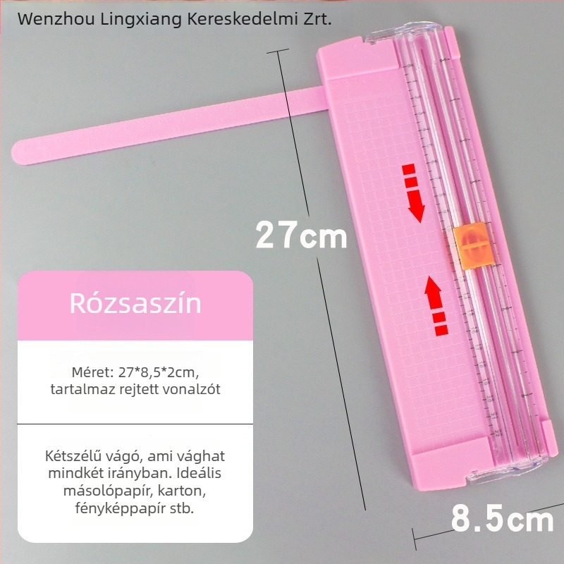 Lingxiang diák origami papírvágó — többfunkciós műanyag test, modell 1, kézi cserélhető fej