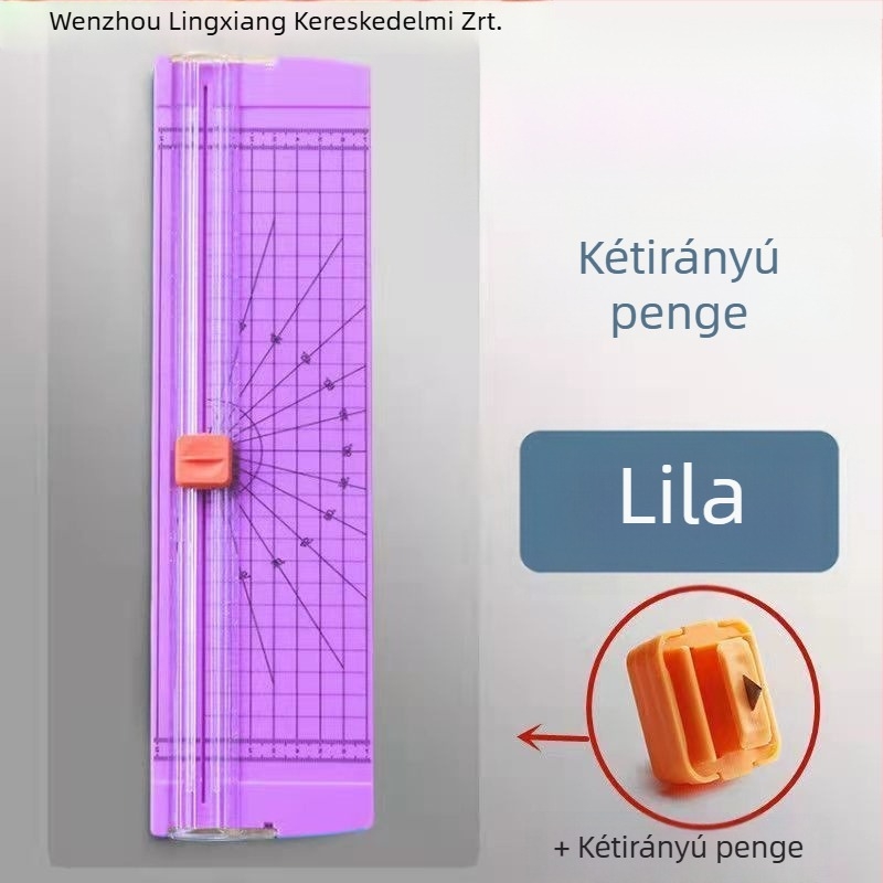 Lingxiang diák origami papírvágó — többfunkciós műanyag test, modell 1, kézi cserélhető fej