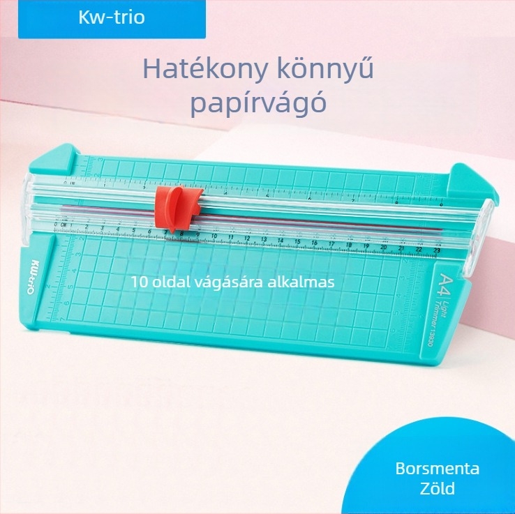 Kedeyou Művészeti papírvágó kés, műanyagból, Modell 13830/13930, Maximális vágási méret A3, Papír vágásához