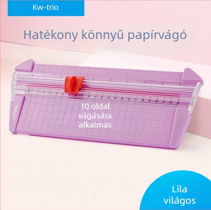Kedeyou Művészeti papírvágó kés, műanyagból, Modell 13830/13930, Maximális vágási méret A3, Papír vágásához