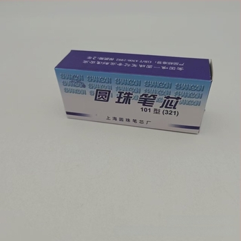  Tollbetét, modell 321, 0,5 mm hegy, műanyag+fém, Shanghai márka, csomagolás 100 db/doboz