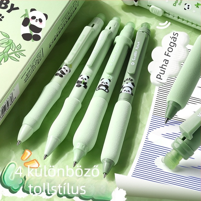 Kappa bear Cloud grip hő-erasztható gél toll készlet gyerekeknek, műanyag test, törölhető, heg: egyéb anyagok.
