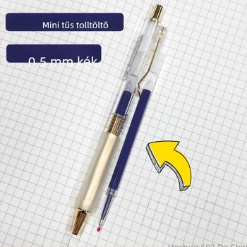 Heshuo nyomógombos tollrefill, műanyag test, 0,5 mm vonalvastagság, modell Refill, csomagolás zacskóban