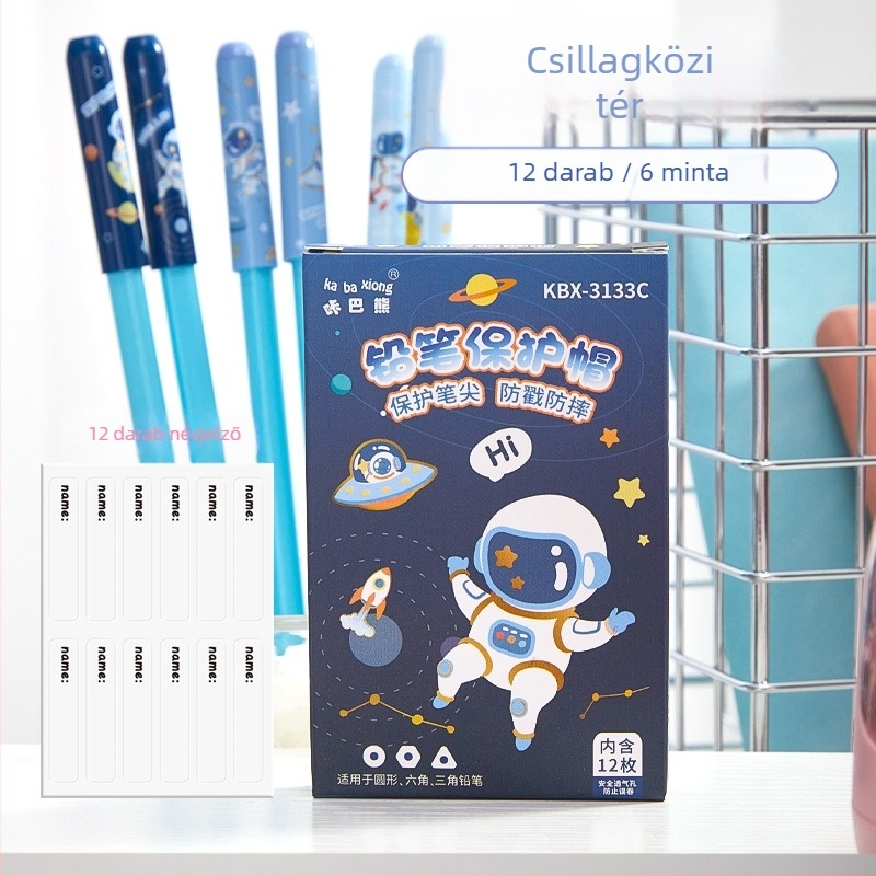 Kaba Bear műanyag ceruzakap – egyszemélyes csomagolás, ceruzákhoz