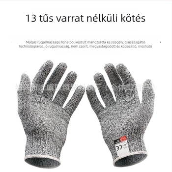 Vágásálló kesztyűk, PE anyag, munkahelyi védelem és biztonság, márka Other