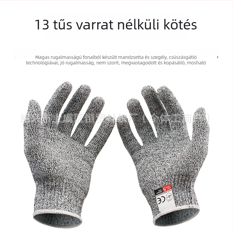 Vágásálló kesztyűk, PE anyag, munkahelyi védelem és biztonság, márka Other