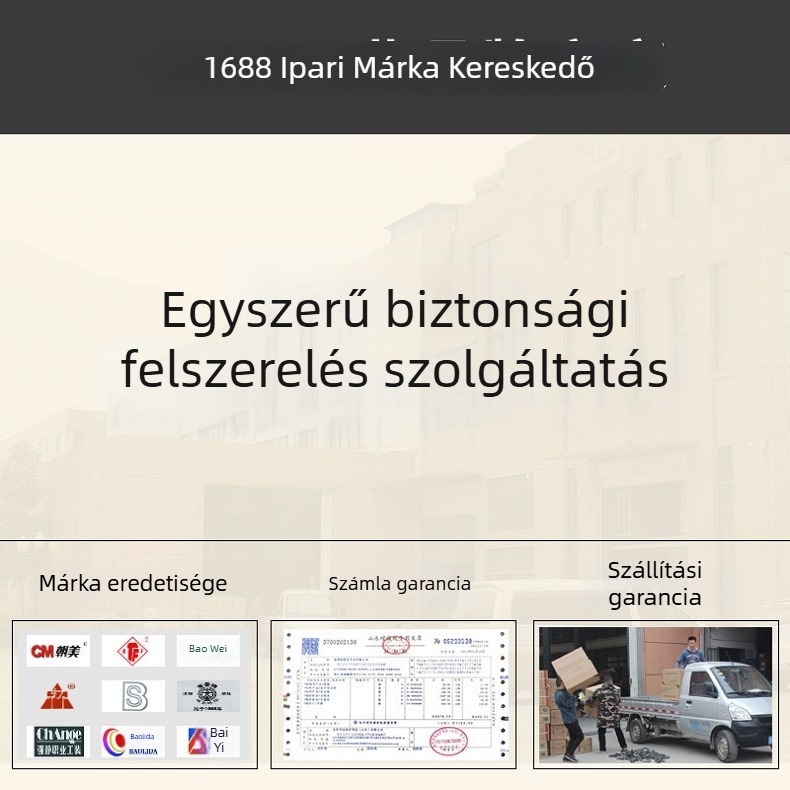 Munkakesztyű vászonból és bőrből, tenyér marhabőrből, dupla rétegű, vágásálló, hossz ~25×13 cm, súly ~150 g, többször használható