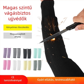 5 szintű vágásálló karvédő üvegkezeléshez, HPPE