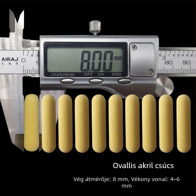 Fehér tábla marker körkörös és fejsze alakú végével, akril test, újratölthető és cserélhető heg, márka LONBEST/Lambeth