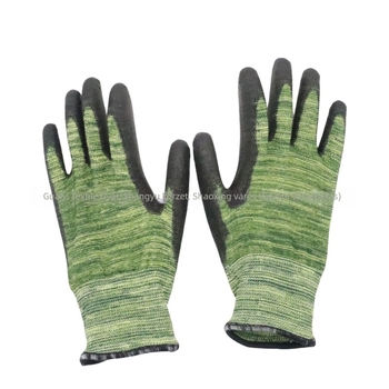 HPPE tenyérrel borított munka kesztyű szilikon béléssel – anti-vágás, kopásálló, hő- és alacsony hőmérséklet elleni védelem, anti-átütés