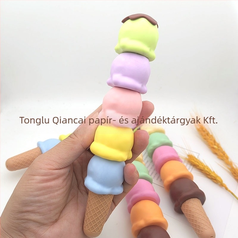 Fagylalt jelölő toll Thousand Colors QC-ice cream, műanyag burkolat, csomagolás: 30 db/tasak, 300 db/doboz