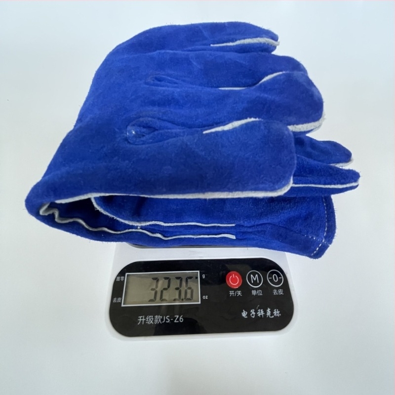 CHIVACUS hegesztőkesztyűk - szarvasmarhabőr, kettős rétegű, tűzálló, magas hőmérséklet-álló