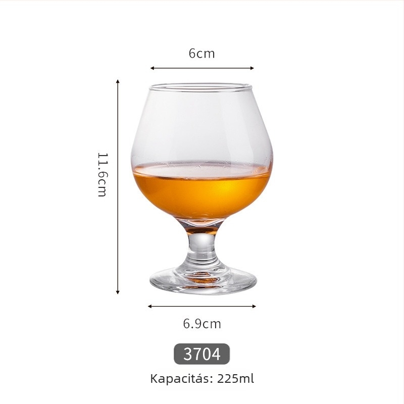 Whiskey pohár készlet, 2 db, 201-300 ml, üveg, modern egyszerű stílus, logó nyomtatás elérhető