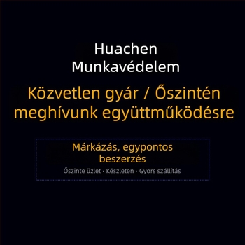 Pamut ötujjas munkavédelmi kesztyűk, vastagított hőszigeteléssel, ellenállóak a magas hőmérsékletnek