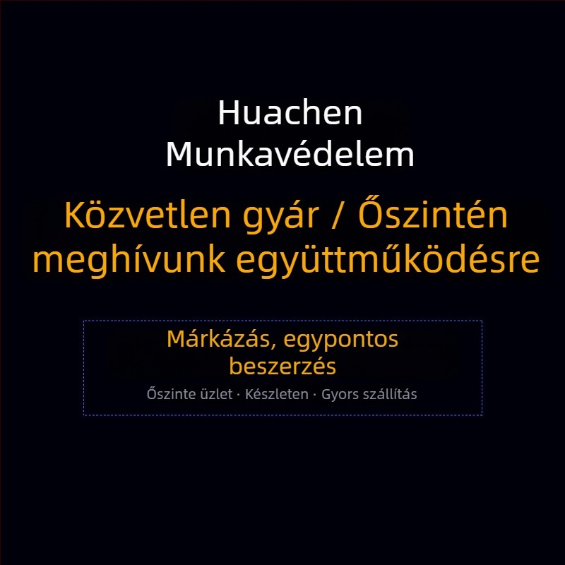 Pamut ötujjas munkavédelmi kesztyűk, vastagított hőszigeteléssel, ellenállóak a magas hőmérsékletnek