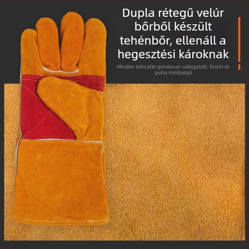 Cortex hegesztő kesztyűk, anyag Cortex, használat: hegesztés