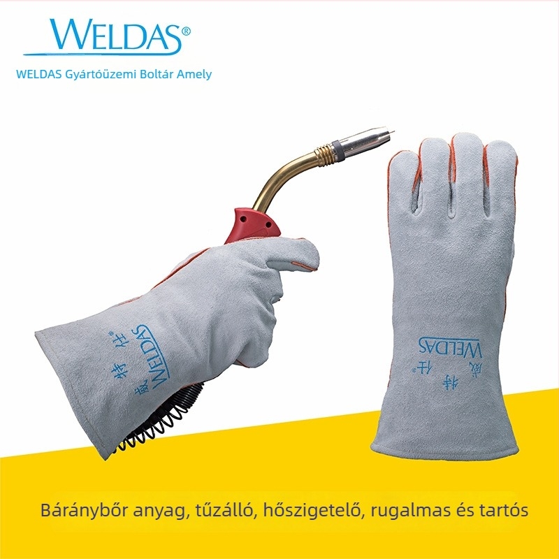 Weldas hegesztőkesztyűk – tehénbőr, hegesztéshez