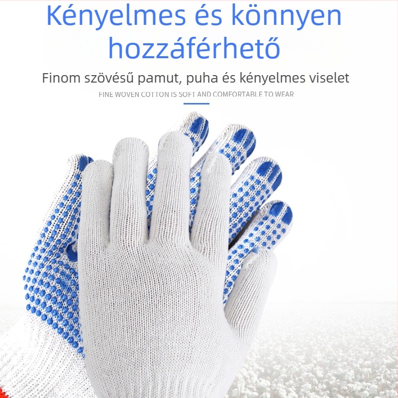 PVC vágásálló kesztyűk, újrafelhasználható, 7100D sorozat, súlya 600 g