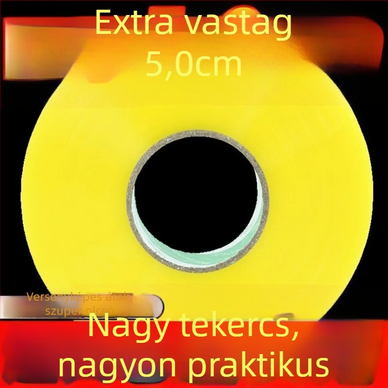 Átlátszó BOPP csomagoló szalag, vastagított zárószalag, nagy tekercs