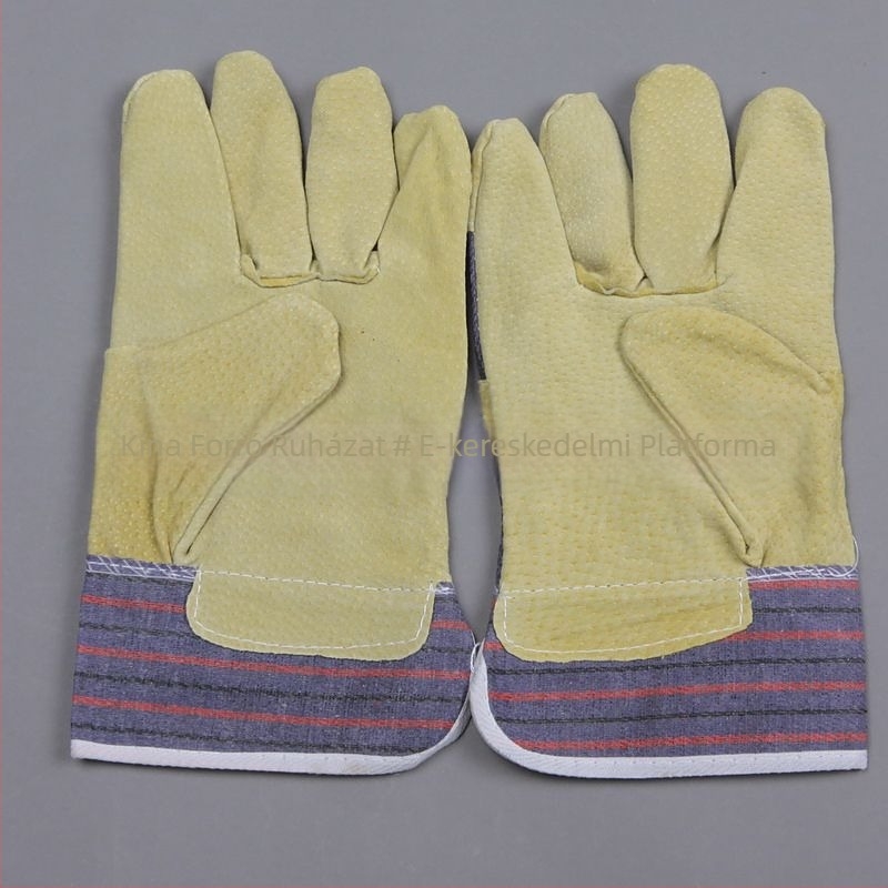 Hegesztő kesztyű pigskin bőrből, modell JXLB-7.5, hossz 240 mm, JINXIN SAFETY